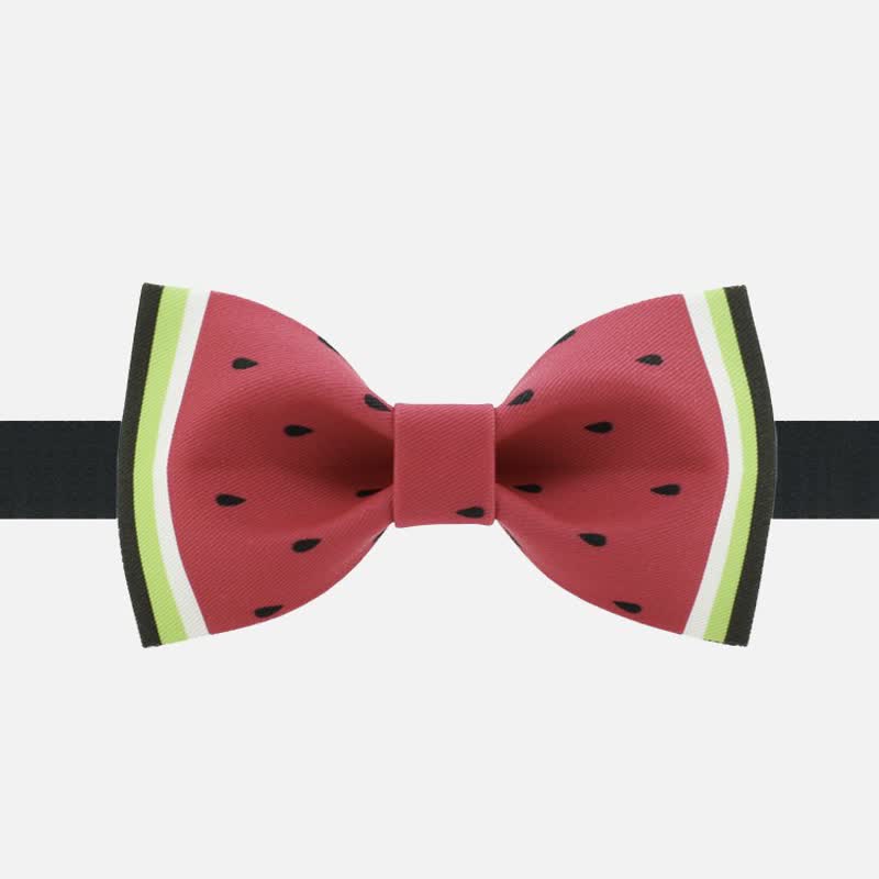 Men's Summer Watermelon Bow Tie - Watermelon - image 0