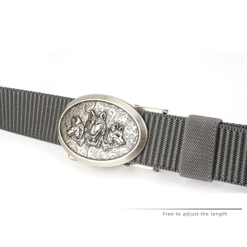 Men's Hungry Wolves Simple Nylon Belt - image 3