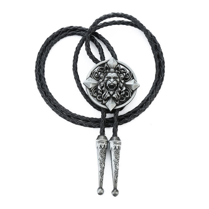 Novelty Animal Shape Howling Lion Bolo Tie - image 11