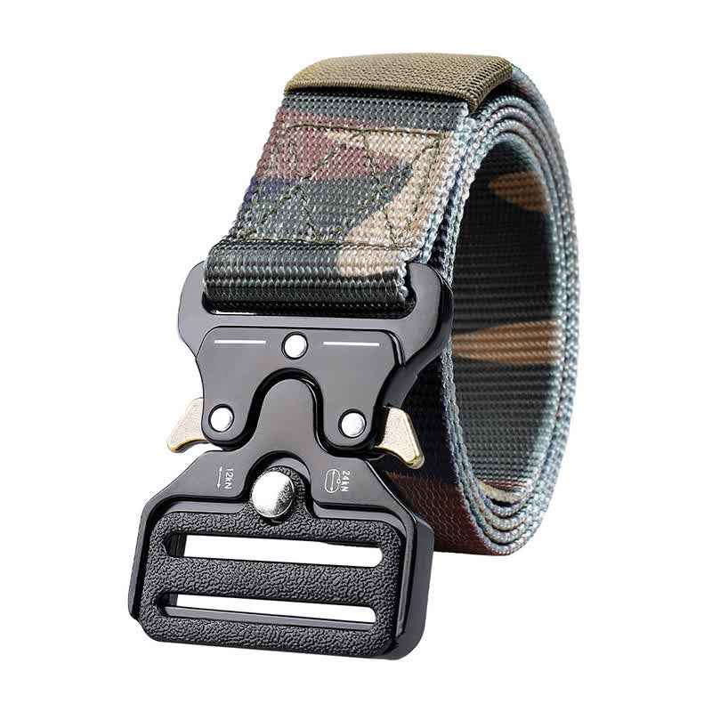 Men's Tactical Duty Adjustable Belt - Jungle Camouflage - 50" - image 14