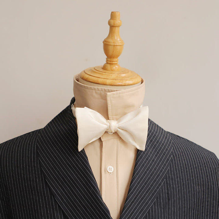 Men's Century Retro Double Layers Bow Tie - image 3