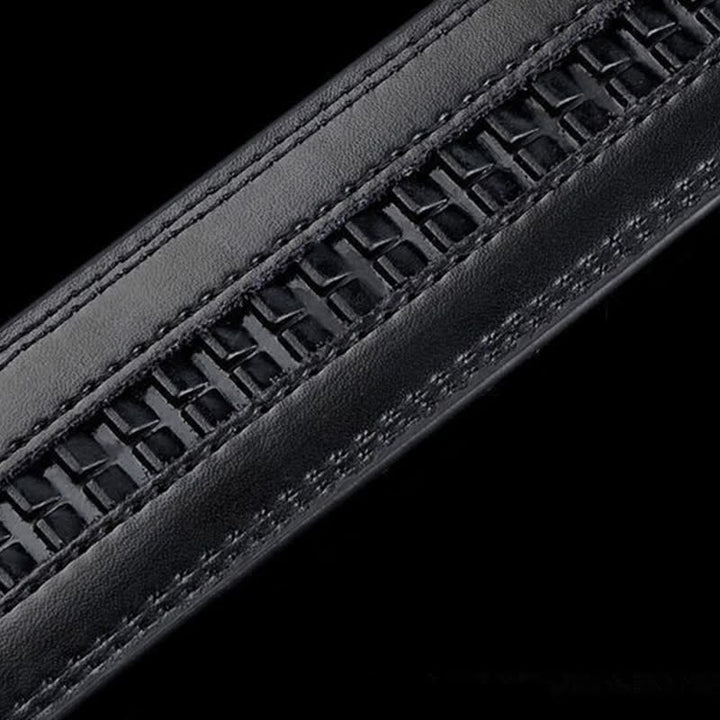 Men's Animal Eagle Automatic Buckle Leather Belt - image 4