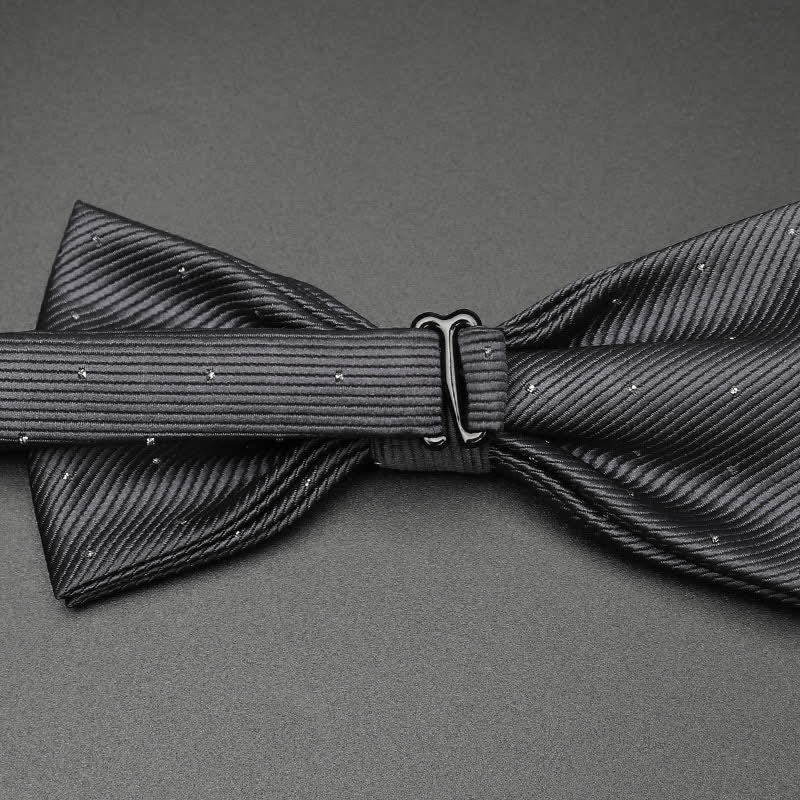 Men's Polka Dotted Formal Tuxedo Bow Tie - image 5